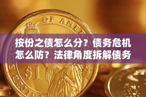 武汉按份之债怎么分？债务危机怎么防？法律角度拆解债务分配与风险自保指南