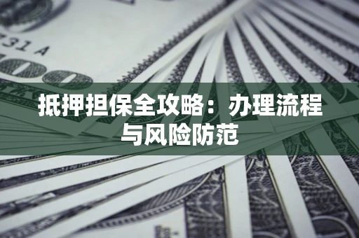 武汉抵押担保全攻略：办理流程与风险防范