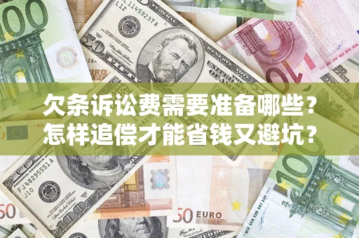 武汉欠条诉讼费需要准备哪些？怎样追偿才能省钱又避坑？