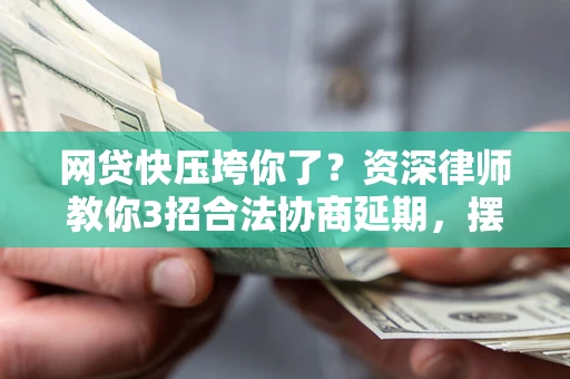 武汉网贷快压垮你了？资深律师教你3招合法协商延期，摆脱暴力催收！