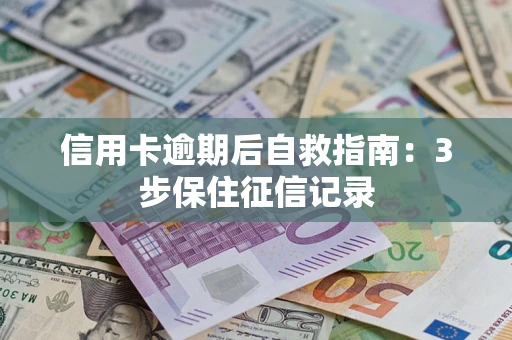 武汉信用卡逾期后自救指南：3步保住征信记录