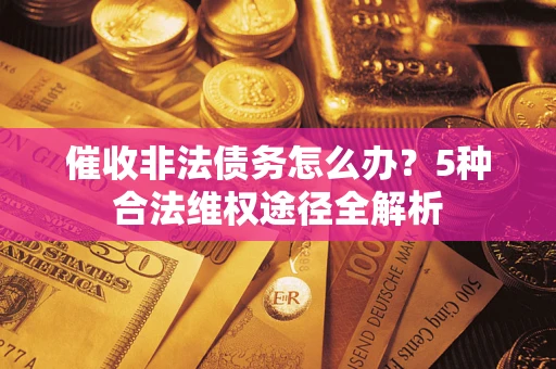 武汉催收非法债务怎么办？5种合法维权途径全解析